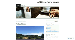 Desktop Screenshot of alittleelbowroom.com